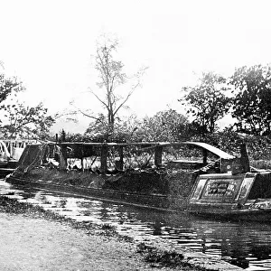 Stony Stratford The Canal Cosgrave Locks early 1900s