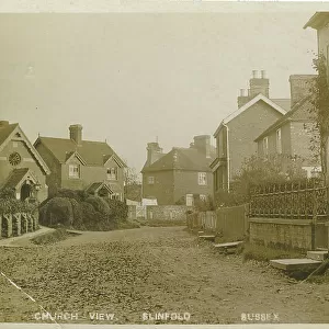 The Street, Slinfold, Horsham, Bramber, Sussex, England. Date: 1903