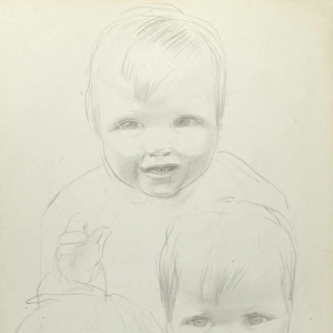 Three studies of babys head