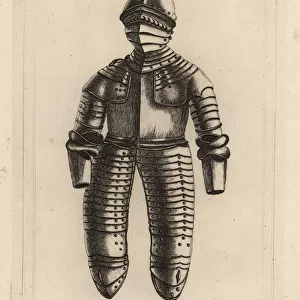 Suit of horsemans armour, circa 1600