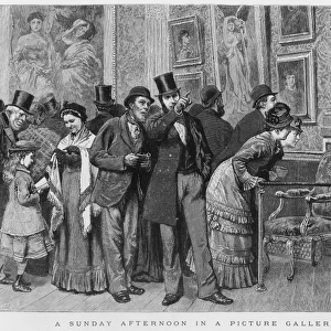 Sunday Afternoon in a Picture Gallery, 1879