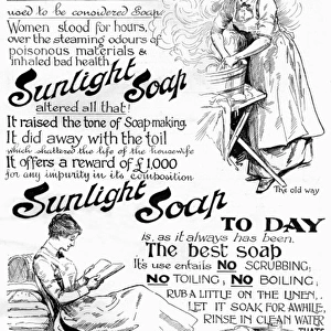 Sunlight Soap advertisement