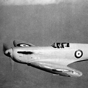 Supermarine Spitfire prototype aloft