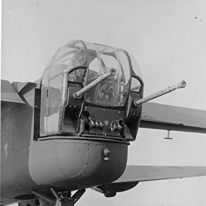 Tail turret of a Handley Page Halifax