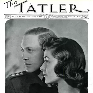 Tatler cover, Lord and Lady George Scott by Madame Yevonde