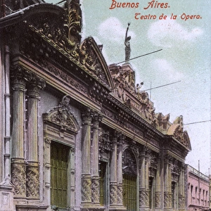 Teatro de la Opera, Buenos Aires, Argentina, South America