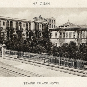 Tewfik Palace Hotel in Helwan (Helouan), Egypt