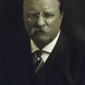 Theodore Roosevelt, head-and-shoulders portrait, facing fron