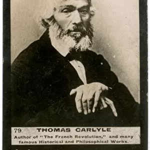 Thomas Carlyle, Scottish author and philosopher