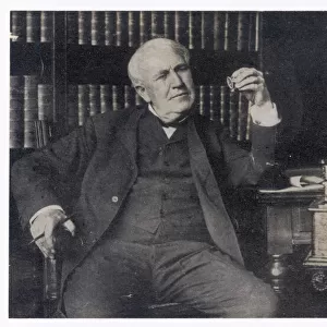 Famous inventors and scientists Collection: Thomas Edison