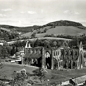 Tintern Abbey, Monmouthshire - from the South East