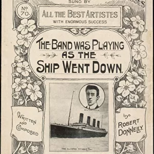 Titanic sinking / Music Sheet 1912