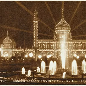 Tivoli Gardens - Concert Hall Illuminations