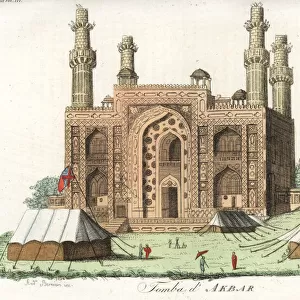 Tomb of Akbar the Great, Agra, Uttar Pradesh, India