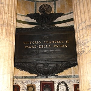 Tomb of Vittorio Emanuele II, Pantheon, Rome, Italy
