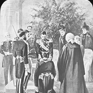 Tour of the Colonies - Wellington- Knighting Sir J Ward