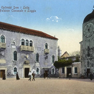 Town Hall and Loggia, Trau (Trogir), Croatia