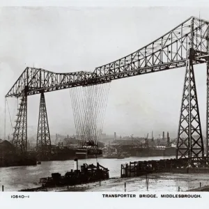 The Transporter Bridge, Middlesborough, Teeside