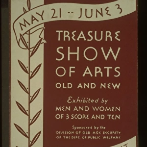 Treasure show of arts old and new Exhibited by men and women