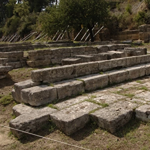 The Treasuries at Olympia. Greece