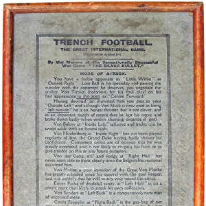 Trench Football Game (The Great International Game)