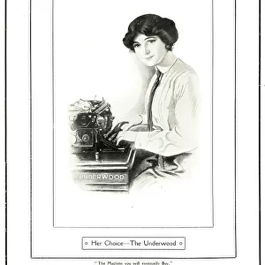 Underwood Advertisement
