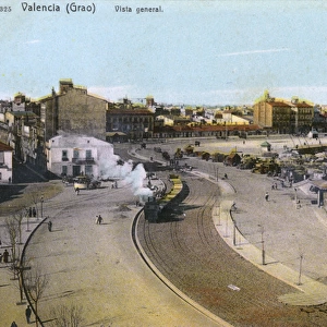 Valencia, Spain - Grao (Harbour) - General View