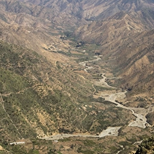 Valley - Seen from the old road from Asmara to