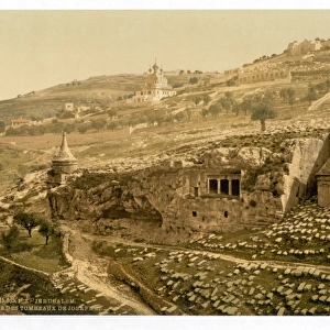 Valley of the Tombs of Jehoshaphat, Jerusalem, Holy Land