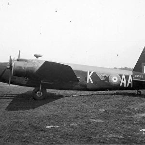 Vickers Wellington X X3595 on the ground