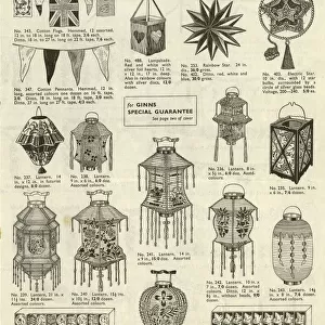 Victor G Ginn catalogue, Lights and Lanterns