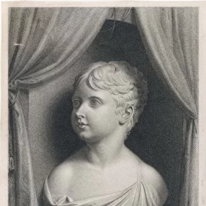 Victoria, Bust as Child