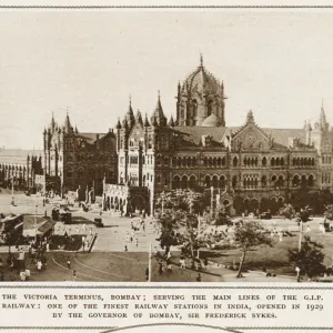 The Victoria Terminus, Bombay