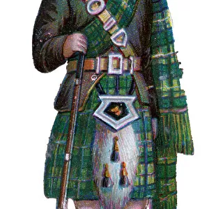 Victorian scrap, Campbell clan of Scotland