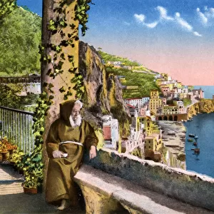 View of Amalfi, Italy, from Grand Hotel dei Cappuccini