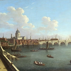 A View of Blackfriars, attributed to Francis Smith