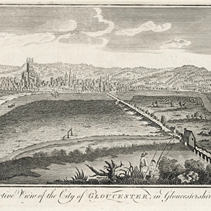 View of Gloucester C18Th