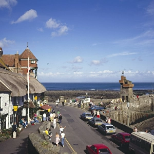 View of the harbour, Lynmouth, Devon