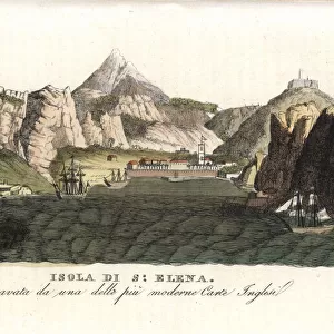View of the Island of Saint Helena, early 19th century