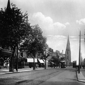 View of London Road, Derby