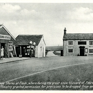Village Corner and Inn, Flash, Staffordshire