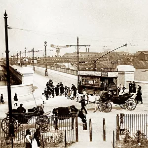 Walney Bridge, Barrow-in-Furness, early 1900s