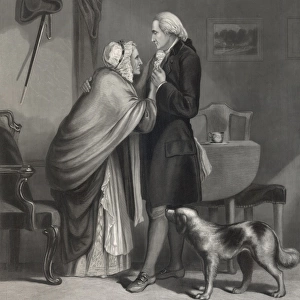 Washingtons last interview with his mother