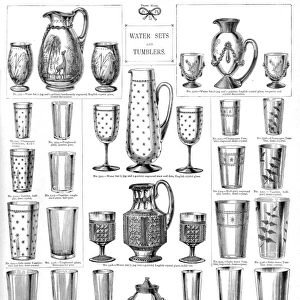 Water Sets and Tumblers, Plate 125