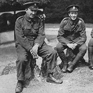 Well-known personalities in the Artists Rifles, WW1