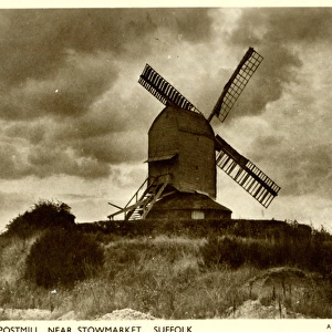 Windmills of Suffolk - Drinkstone Postmill