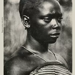 Woman from the Congo, Central Africa