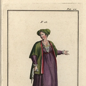 Woman of Dalmatia, 16th century