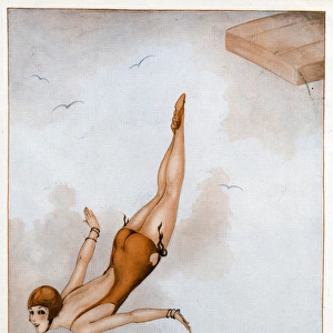 Woman Diver 1929