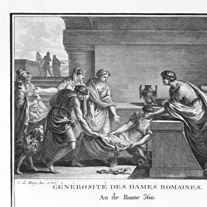 Women of Rome donate their jewellery